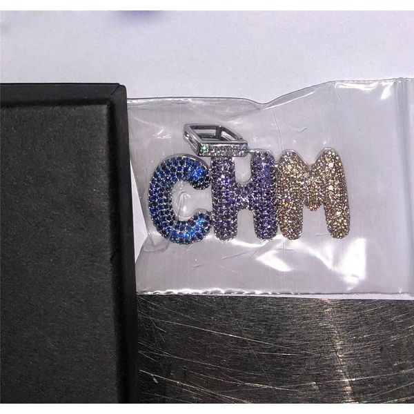 

a-z custom small letters necklaces charm pendant for men women gold silver color cubic zirconia hip ho wmtgek new_dhbest