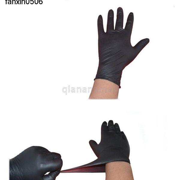 

smooth 100pcs transparent disposable feel pvc protective gloves medium 200pc rkt2