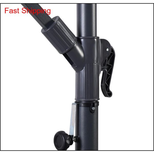 

10' ft hanging umbrella patio sun shade offset outdoor mark qyltwm packing2010