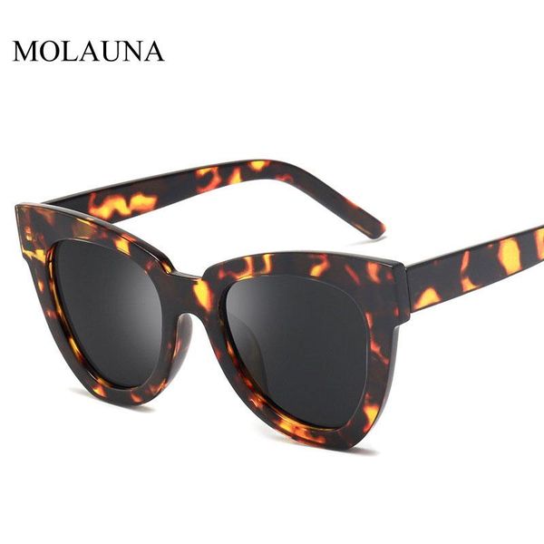 

sunglasses fashion cat eye women designer vintage retro gradient female glasses gafas de sol uv400, White;black