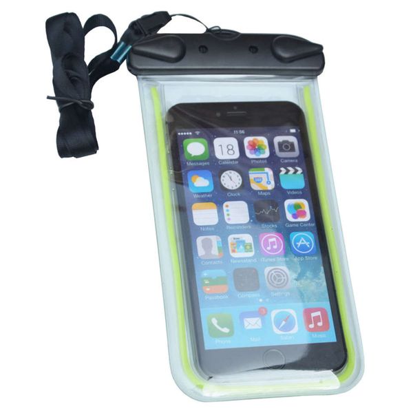

waterproof bag pvc luminous mobile phone cover sports 6 protection