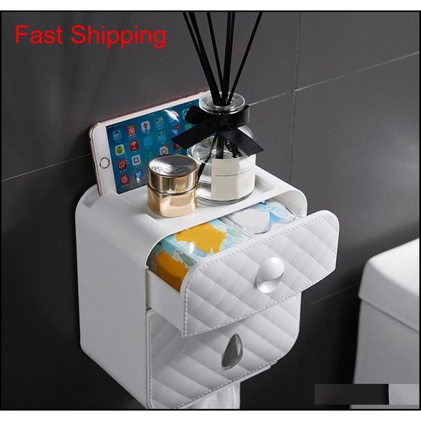 

toilet roll holder waterproof paper towel holder wall mounted wc roll paper stand case tube storage box bathroom ac qylxnr bde_luck