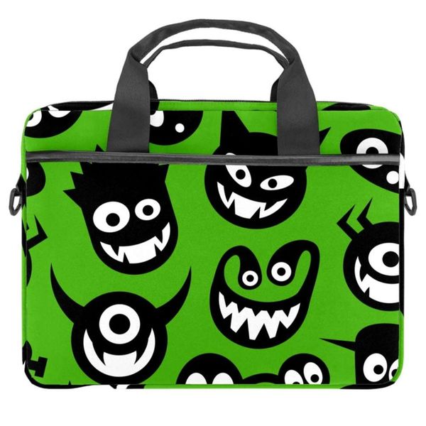 

cartoon smiling face sunflower pattern comter bag 13.4-14.5 inch