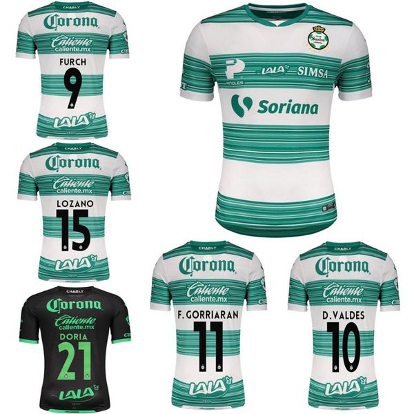 

santos laguna football jersey 2020 2021 liga mexico mx club fc 20 21 furc garnica lozano castillo camiseta de futbol volume_up content_copy, Black;yellow