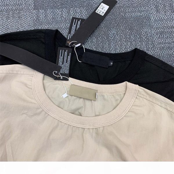 

men desiger t-shirt women couple 19ss autumn and winter ghost series nylon thin sweater casual sweater island sweater m-2xl 8105 epacket, White;black