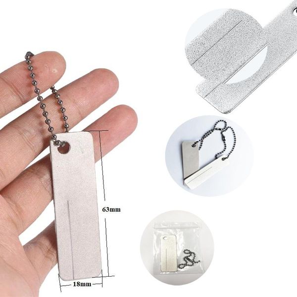 

edc mini gear sharpener nail diamond outdoor stone knife camp pocket multi tool hook hunt multitool sharpen wmtgrn