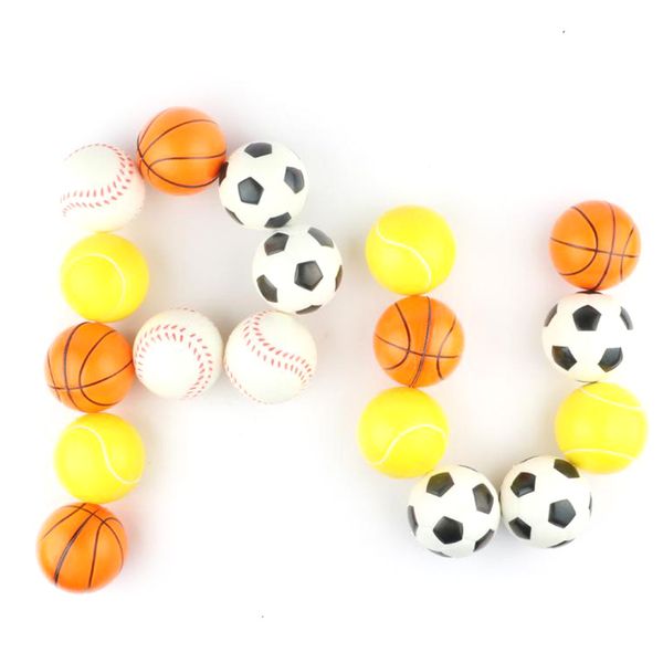 Outras piscinas spashg baseball espondo bola macia espuma bolas de espuma infantil brinquedos de descompressão novidade brinquedos esportivos acessórios para animais de estimação wh0423