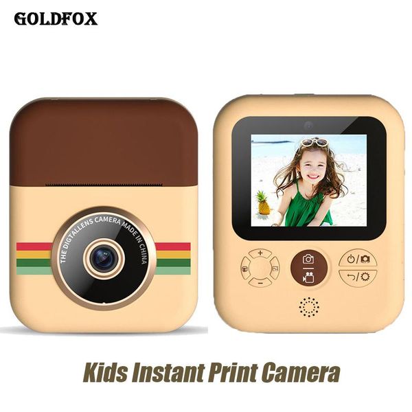 

kids camera children instant print camera digital for kids 100pc papers child toy birthday christmas gift sale