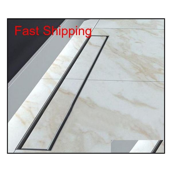 

brushed nickel bathroom long 80cm 304 stainless steel linear shower drain bath 800mm shower drain channel bath jllobc outbag2007