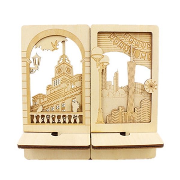 

4fre3e42laser cut computer engraving wooden mobile phone holder