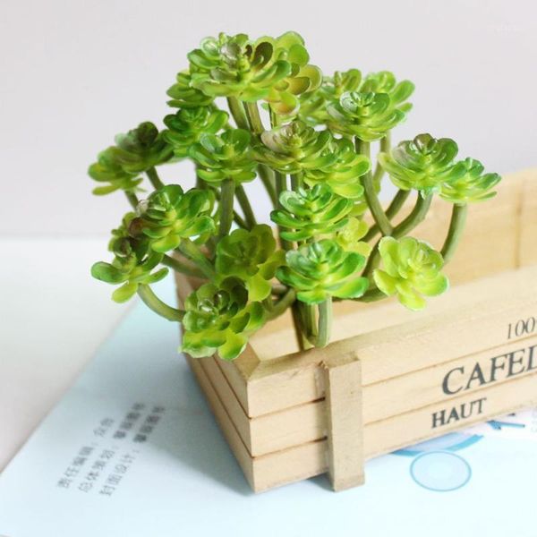 

decorative flowers & wreaths creative green artificial faux succulent plant home wedding party decoration novelty home1