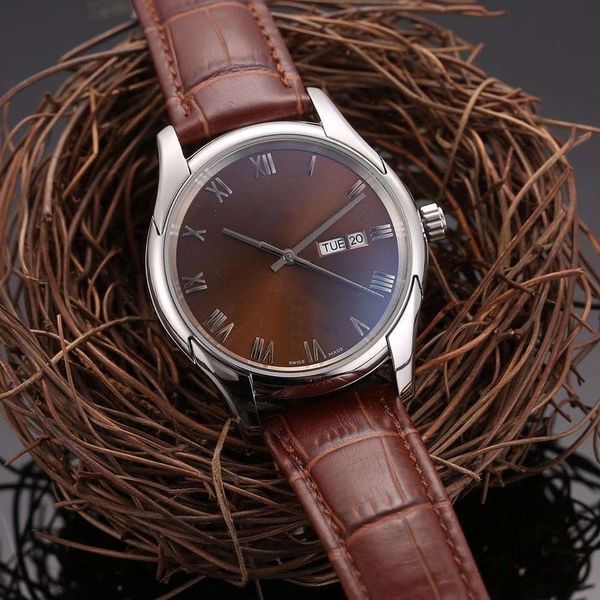 

high wristwatch luxury mens watch quality mechanical planet stainless professional dive ocean automatic steel leather watches men co-ax rjwe, Slivery;brown