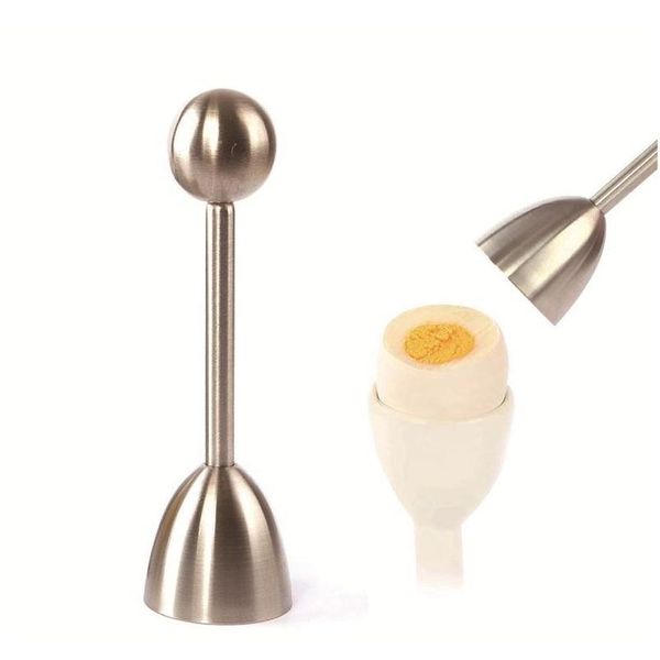 

stainless steel egg shell opener eggs er cutter shell opener metal boiled raw egg open tools creative kitchen egg tools bh2326 tqq 0nk4
