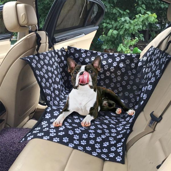 

travel waterproof pet dog carrier rear back pet dog car seat cover transport seat cushion hammock for puppy cat