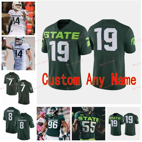 

stitched custom 48 kenny willekes 7 cody white 77 dimitri douglas 8 jalen nailor michigan state spartans men women youth jersey, Black