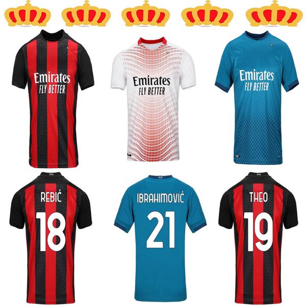 

игрок издание 20 21 ac milan football jersey 2020 2021 футбол джерси ибрагимович пакет беннасер rubic romagnooli calhanoglu tonali, Black;yellow