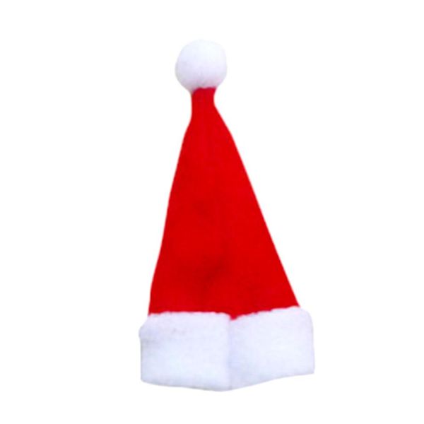 

2 pcs new year christmas tree santa hat cup hat 105.5 cm mini santa cover christmas gift xmas wine bottle covers sqcwer