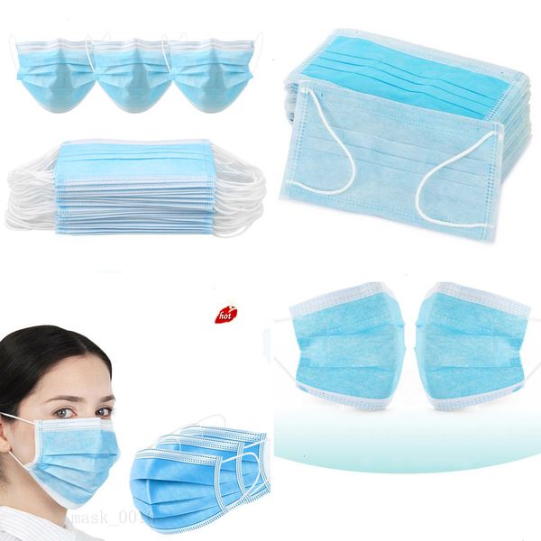 

wholesale shipping approved dhl in stock n0aj 3 layers disposable face mask soft breathab nau5nau5 535x