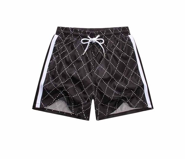 

mens shorts summer designers casual sports fashion quick drying men beach pants black and white 2021ss, White;black