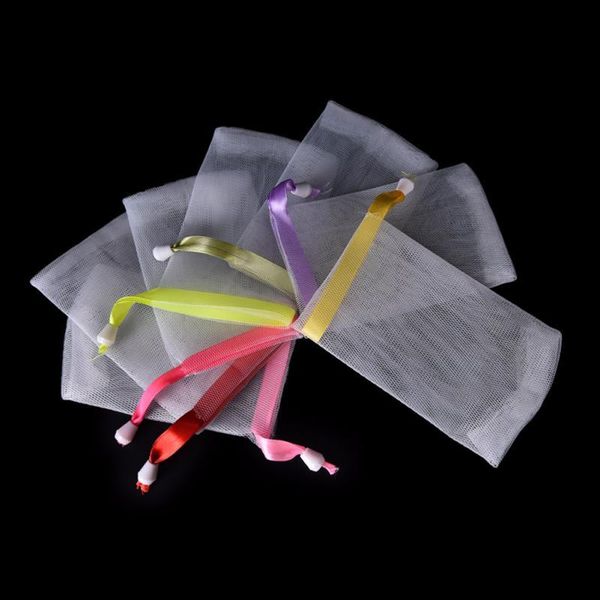 

portable hangable handmade soap saver bag bath shower travel bubble maker foaming mesh net cleansing delicate foam network jllhfn yeah2010