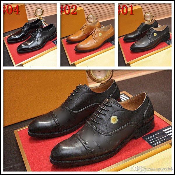 

designer brand crocodile shoes mens dress shoes man wedding formal shoes luxury men calzado hombre heren schoenen zapatos oxford hombre, Black