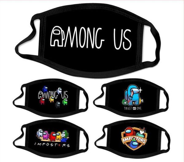 

anti-haze new face among mouth us game children reusable washable dust-proof protection kids adults cosplay mask