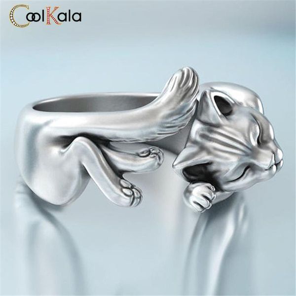 

coolkala new kitten with thai black ring, Slivery;golden