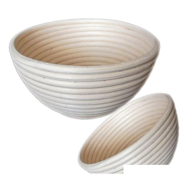 

bread fermentation bowl natural rattan round oval bakery tools stylish handmade baguette baskets baking tools qylxod ppshop01