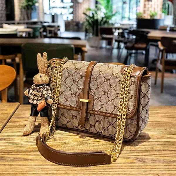

factory shop hong premium women's square simple and versatile one shoulder diagonal small foreign style handbag