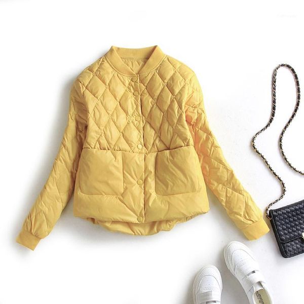 

women's down jacket coat female short ultra light down jacket women autumn winter clothes 2020 casaco feminino inverno pph7261, Black