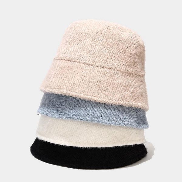

wide brim hats japanese style bucket hat women solid panama autumn fisherman cap lady outdoor casual flat basin gorro pescador, Blue;gray