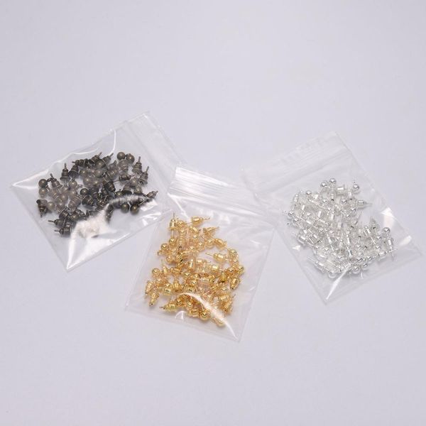 

50pcs lot 3 4 5mm pin findings stud earring basic pins sers connector for diy jewelry making accessories supplies h jllkxl, White