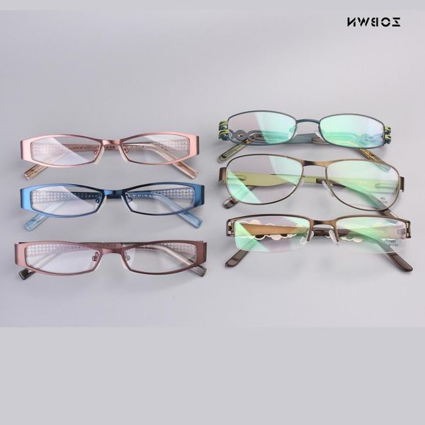 

wholesale women small size blue red brown men narrow optical frame eyeglasses for anti computer glasses