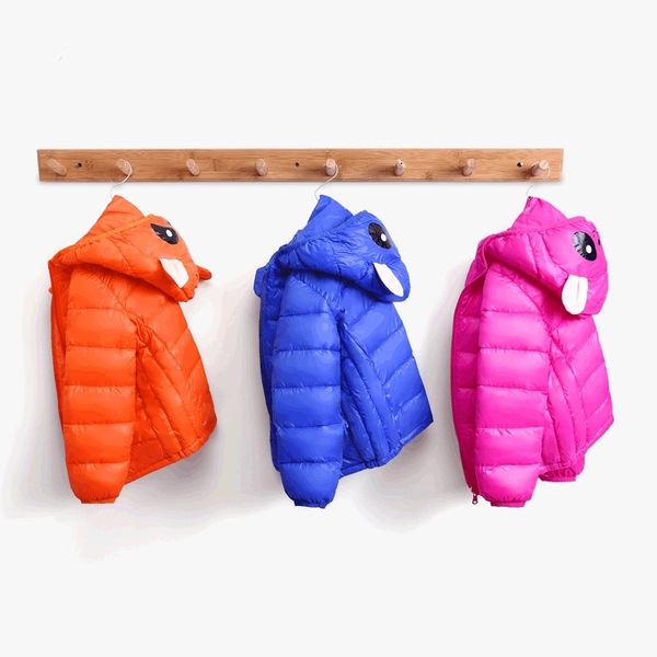 

children's down and down cotton padded suit autumn and winter light new style boy's cotton padded jacket and baby girl's cart, Blue;gray