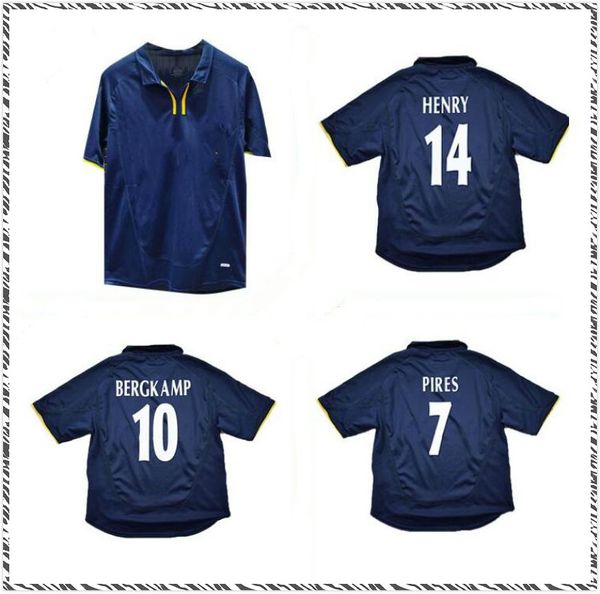 

2000 арсен генри бергкамп люнгберг ретро футбол джерси 00 pires cole wiltord gilberto vintage classic футбол, Black;yellow