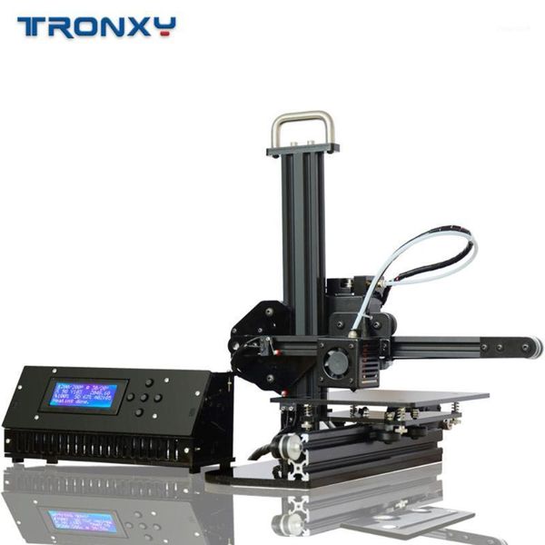 

printers tronxy x1 3d printer pulley linear guide support sd card off-line printing lcd display high precision 0.1-0.4mm ducker1
