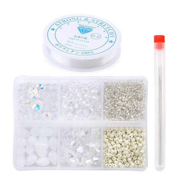 

mixed shape crystal seedbeads glass round drop beads for jewelry making diy supplies jewelry findings set bracelet accessories wmtdat