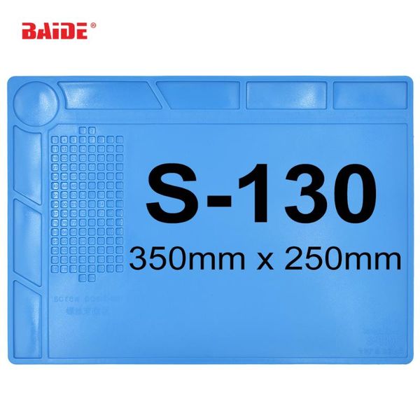 

professional hand tool sets s-130 repairing insulation pad soldering desk mat maintenance platform heat-resistant heat gun bga stat