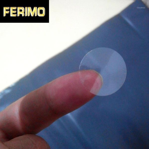 

5000pcs/lot round pvc clear self-adhesive sealing label blank plastic package seal stickers party favor gifts packaging sticker1