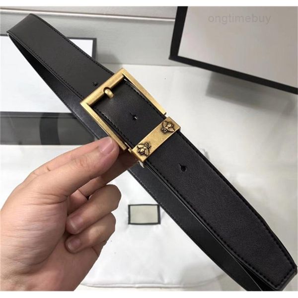 

buckle g men's belts women's bee, Black;brown
