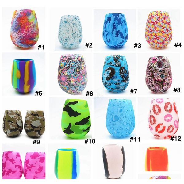 

sile egg wine cups outdoor camo lip bohemia national skull bubble water bottle beer whiskey glass drinkware jllmpg eatout