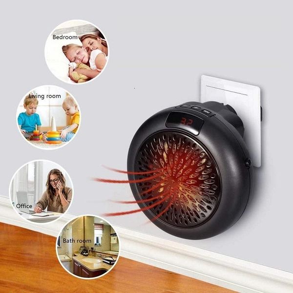 

900w mini electric fan heater portable adjustable thermostat household handy warmer machine fast and simple heat instantly