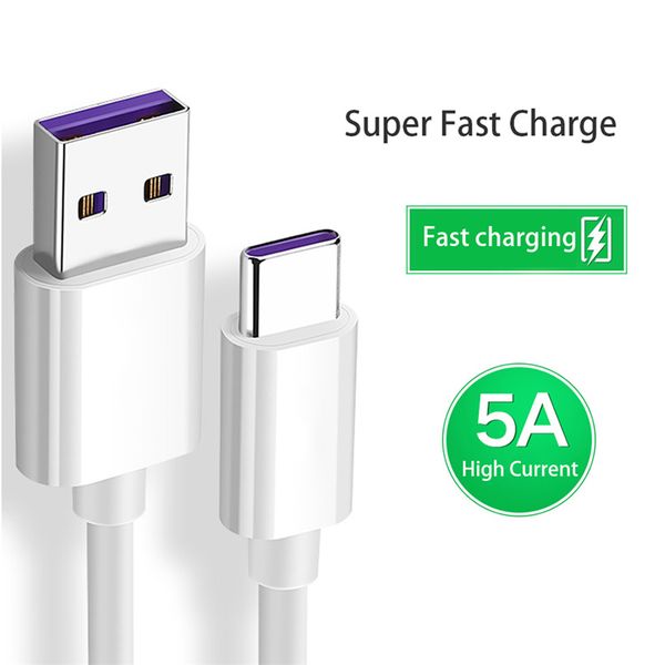 

in stock1m 5a supercharge cable for huawei samsung moto lg usb cable type c cable usb 3.1 type-c fast charging cables with opp pack