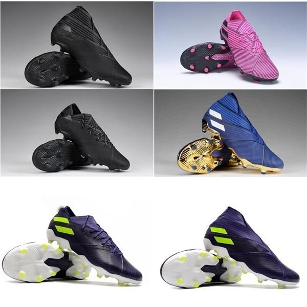 

fashion mens soccer cleats nemeziz 19.1 fg soccer shoes cleats messi football boots scarpe da calcio
