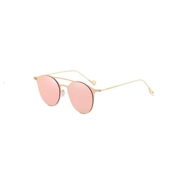 

2021 new retro metal round frame hd bright fashion men and women general trend sunglasses jy66123-2 9pag, White;black