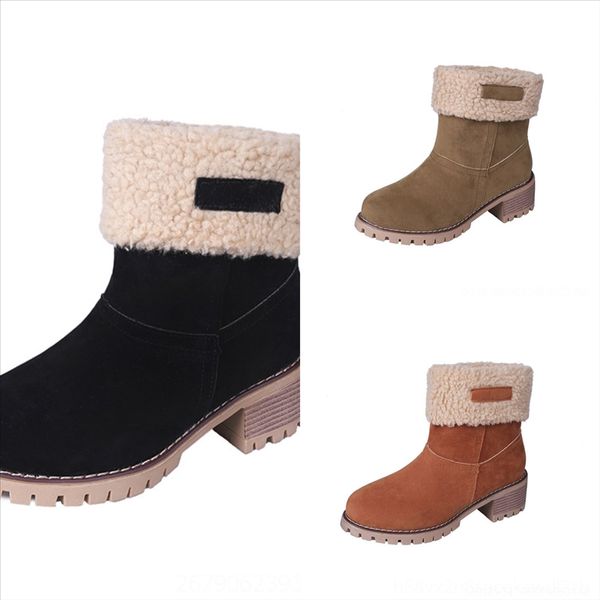 

gas fashion leather star women ankle women boots snow boots woman boots winter short autumn winter leather shoes zapatillas sapatos, Black