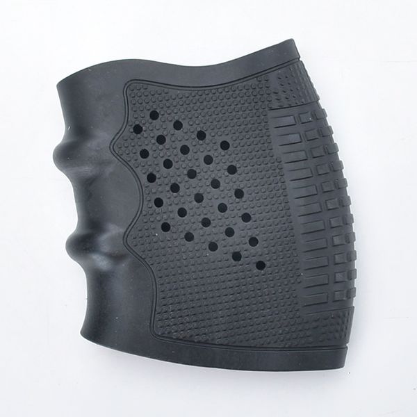 

outdoor tactical handgun rubber accessory sleeve anti slip airsoft shooting hunting black khaki gun grip glove protect c 2 nxni4