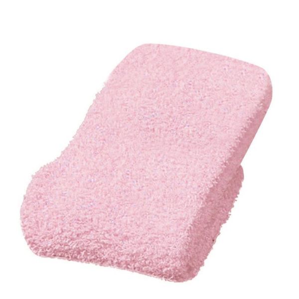 

2020 new home women girls soft bed floor socks warm winter pure color fluffy socks floor carpet solid color tow bbyuuv, Black