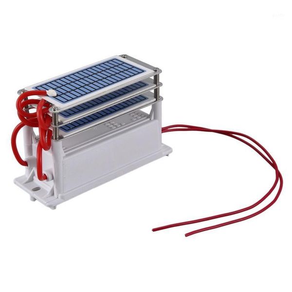 

21g/h portable ceramic ozone generator 220v three integrated long life ceramic plate ozonizer air water air purifier1