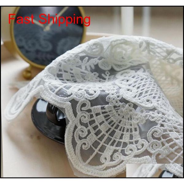 

korean pure white lace embroidered voile curtain for living room bedroom embroidered sheer tulle window treatmen jllvvb bdebag